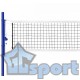 Волейбольная сетка GCsport PRO 5 мм черная со стальным тросом