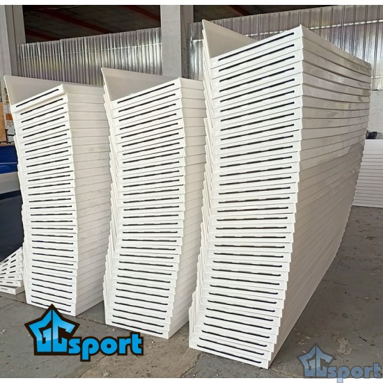 Комплект бортов для флорбола 40х20м, GCsport