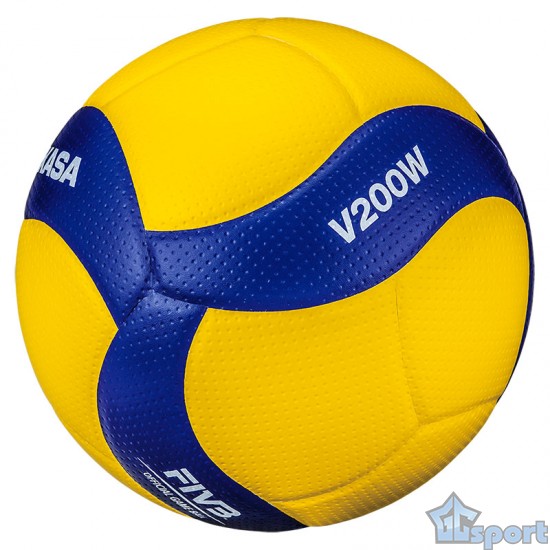 Профессиональный волейбольный мяч MIKASA V200W FIVB Approved синий