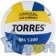 Волейбольный мяч TORRES BM1200 микрофибра сине-желтый