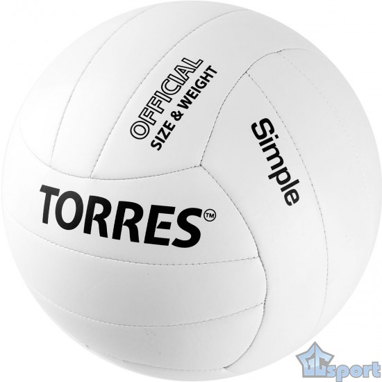 Мяч волейбольный TORRES Simple (любительский)