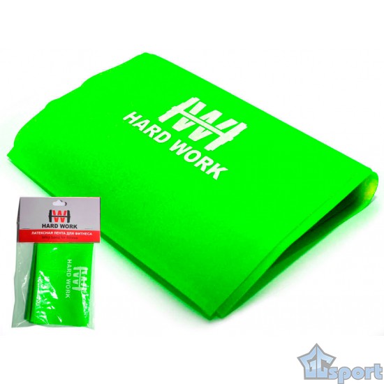 Эспандер латексная лента HARD WORK 150 см 6 кг