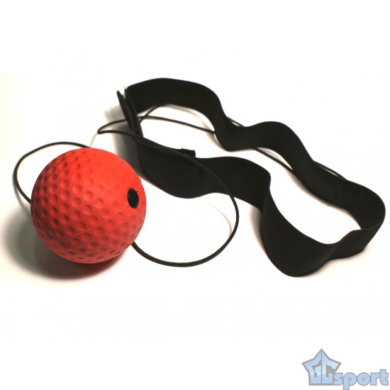 Эспандер боксера Боевой мяч (утяжеленный мяч, 60гр) Красный