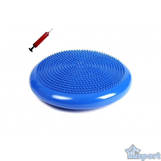 Диск массажный 33см с насосом, синий