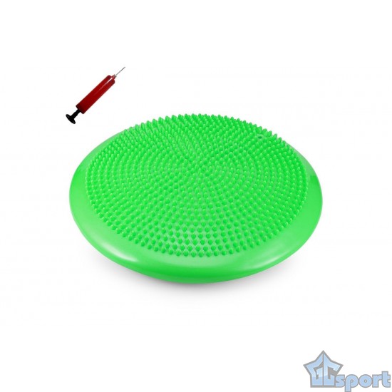 Диск массажный 33см с насосом, зеленый