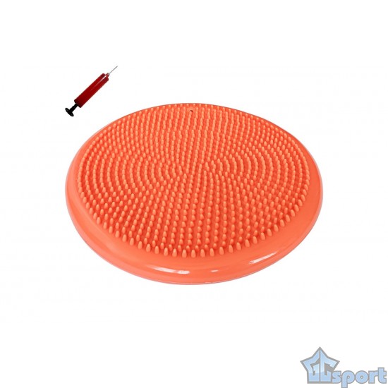 Диск массажный 33см с насосом, оранжевый
