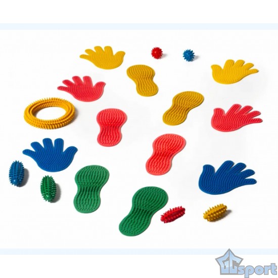 Большой массажный набор (19 предметов)