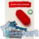 Красный валик массажный GCsport 150×60 мм с массажными шипами для развития моторики и сенсорного восприятия