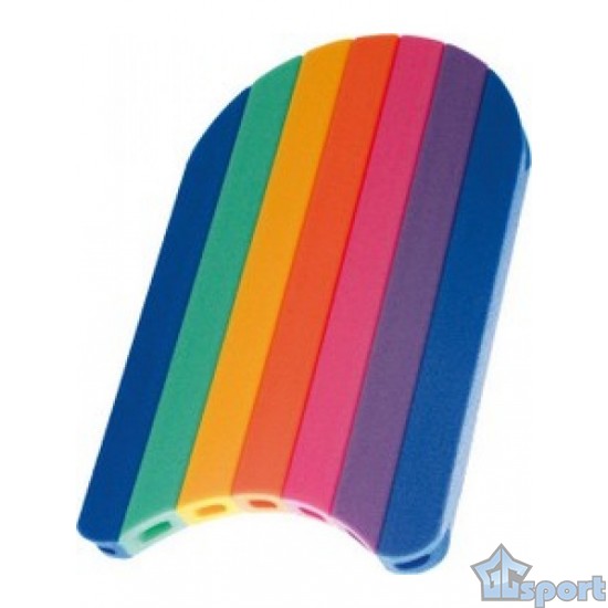 Доска для плавания Comfy Rainbow (разноцветная) 48х30х3 см