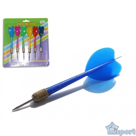 Дротики для дартса. Вес 16 гр. 6шт.