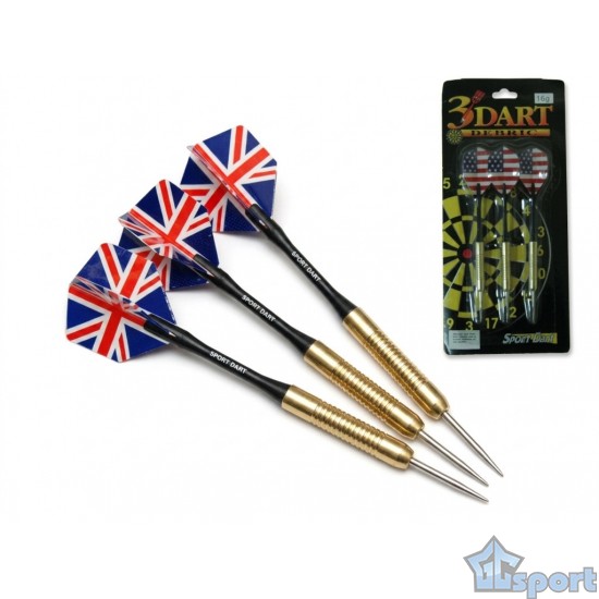 Дротики для дартса. Вес 24 гр. 3шт.