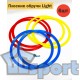 Набор облегченных плоских обручей 40 см GCsport Light для детского сада и спортивных игр