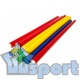 Комплект пластиковых гимнастических палочек GCsport 50 см 10 шт