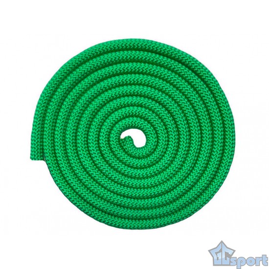 Скакалка для художественной гимнастики GC sport (длина 3м), зеленая