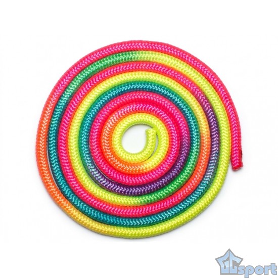 Скакалка для художественной гимнастики GC sport Multicolor (длина 3м)