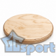 Диск для перешагивания плоский 230×24 мм из березовой фанеры GCsport