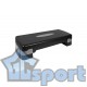 Степ-доска GCsport Base 2-х уровневая серая