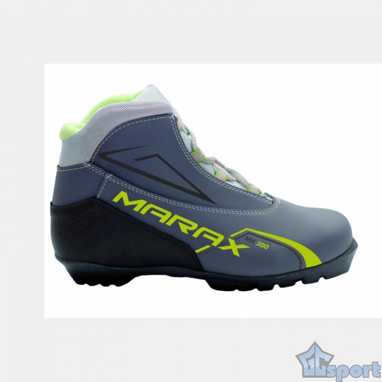 Лыжные ботинки MARAX MXS-300 SNS серебряные синие серые