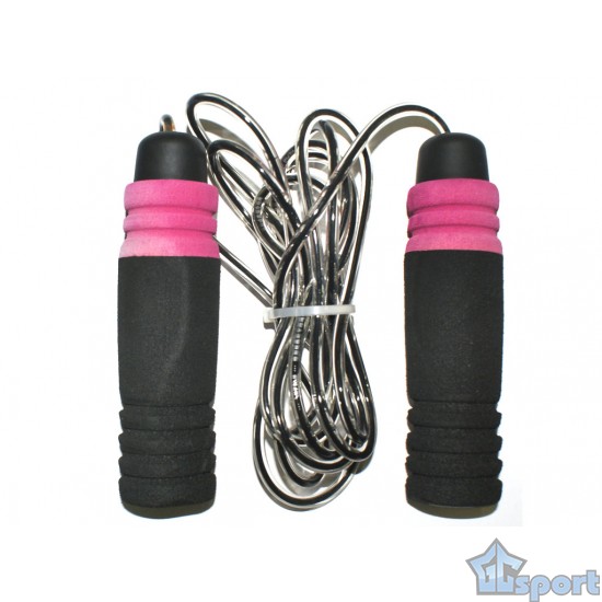 Скакалка гимнастическая PVC 3 м с пластиковыми ручками