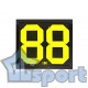 Информационное двухстороннее табло GCsport для футбола 38 × 43 см