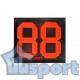 Информационное двухстороннее табло GCsport для футбола 38 × 43 см