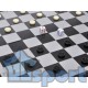 Магнитная настольная игра 3 в 1 шахматы шашки нарды 33 × 33 см