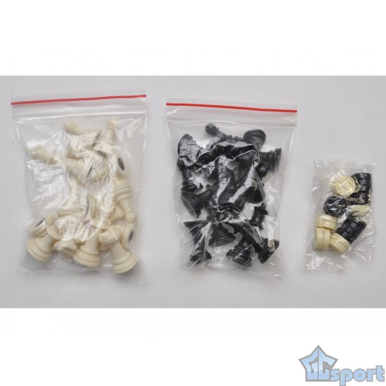Магнитная настольная игра 2 в 1 шахматы и шашки 27 × 27 см