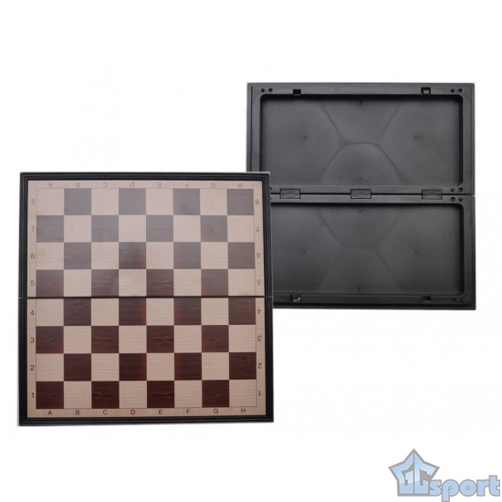 Магнитная настольная игра 2 в 1 шахматы и шашки 27 × 27 см