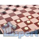 Магнитная настольная игра 2 в 1 шахматы и шашки 33 × 33 см