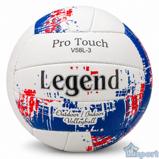 Волейбольный мяч Pro Touch Legend V58L-3 белый с синими вставками
