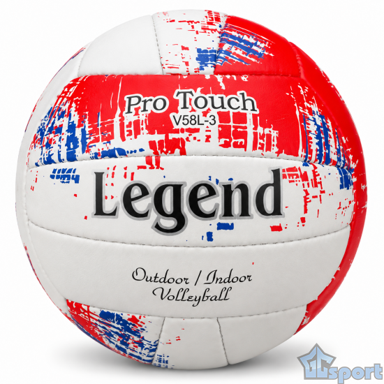 Волейбольный мяч Pro Touch Legend V58L-3 белый с красными вставками