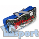 Волейбольная сетка GCsport 1 × 9,5 м с ячейкой 13 × 13 см и тросом 11,5 м