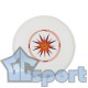 Пластиковая летающая тарелка фрисби диаметром 26 см для подвижных игр