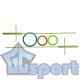 Набор для игры в серсо GCsport с деревянными шпагами и кольцами