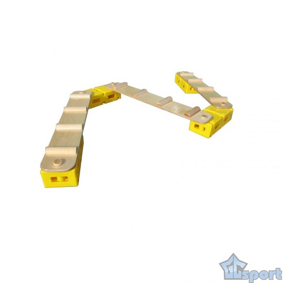 Дорожка балансир Зиг-Заг ребристая GCsport