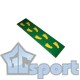 Коврик массажный 165х40см GCsport со следочками (для профилактики плоскостопия)