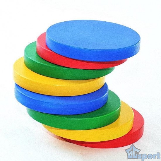 Диски цветные для перешагивания GCsport (8шт)