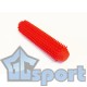 Валик массажный с шипами 260 мм GCsport, красный, для детей и взрослых