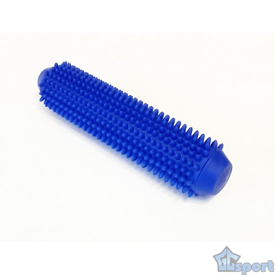 Валик массажный с шипами 260 мм GCsport, синий, для детей и взрослых
