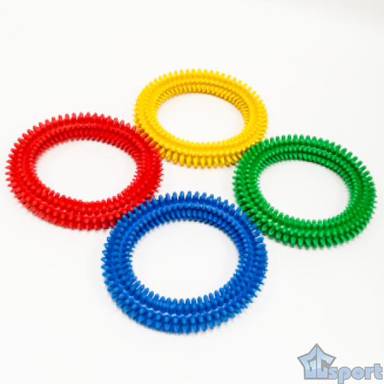 Кольцо массажное с длинными шипами, 17 см