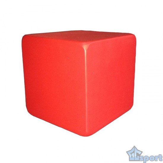 Куб деревянный детский 20х20х20см GCsport, цветной