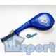 Лапа ракетка (хлопушка) GCsport двойная, отработка точности и скорости ударов, синяя