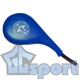 Лапа ракетка (хлопушка) GCsport двойная, отработка точности и скорости ударов, синяя