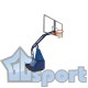 Стойка баскетбольная мобильная складная с гидравлическим механизмом, игровая (вынос 2,25 м)