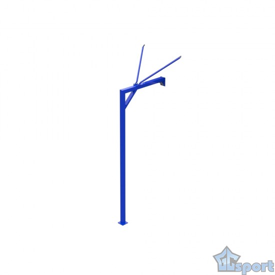 Стойка баскетбольная стационарная под бетонирование (вынос 1,2 м) GCsport