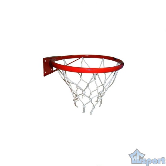 Кольцо баскетбольное №5 с упором и сеткой, GCsport