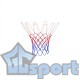 Сетка баскетбольная игровая, нить 5 мм GCsport трехцветная (1шт)