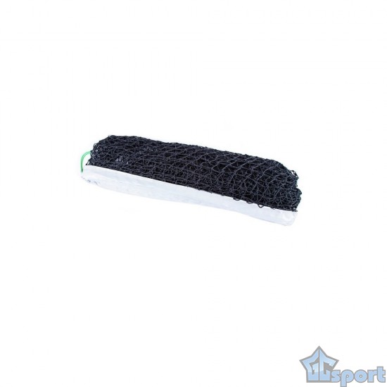 Сетка для большого тенниса нить 3 мм GCsport, черная, с тросом