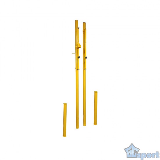 Стойки для пляжного волейбола с удлинёнными стаканами, GCsport