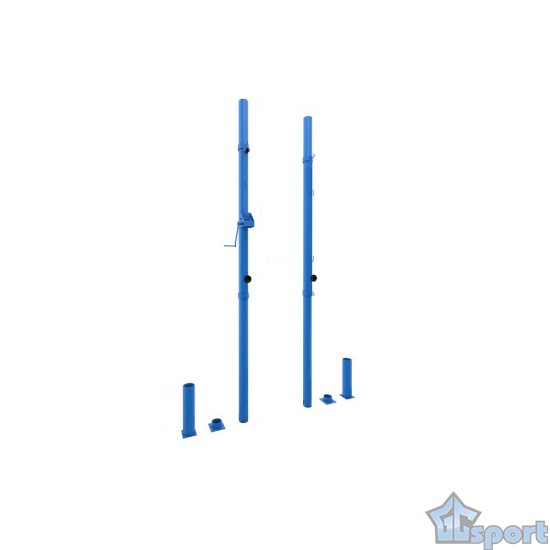 Стойки волейбольные универсальные, на стаканах (76 мм), GCsport